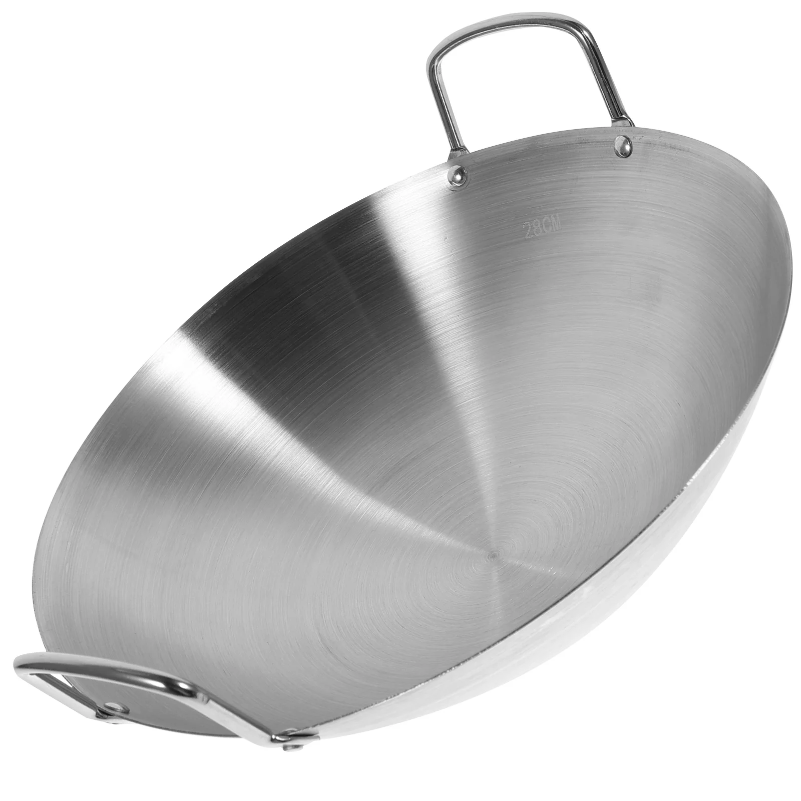 

Stainless Steel Wok Enamel Cookware Kitchen Supplies Household Work Cooking Pot