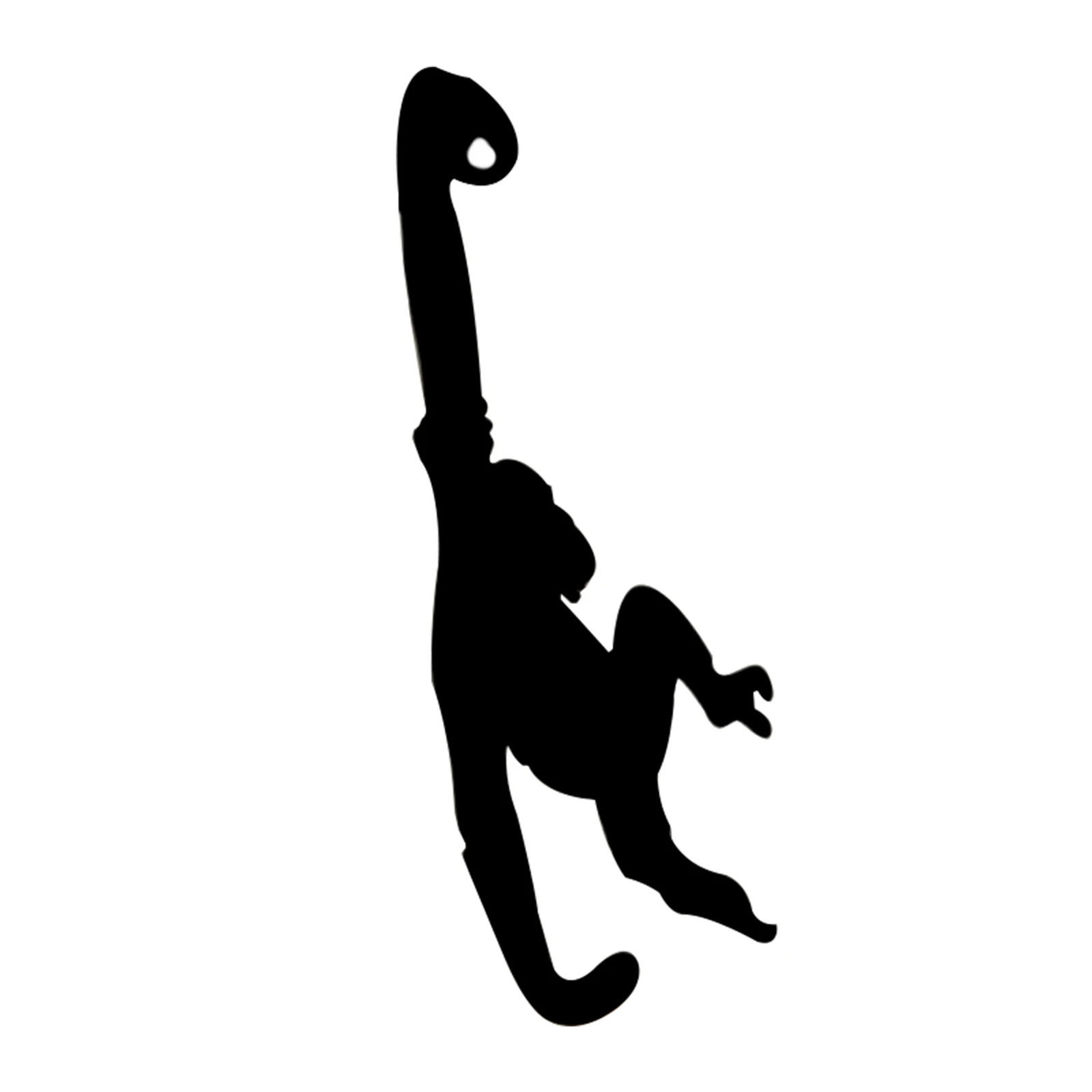 Фото Настенный держатель для ключей Monky, комнатный декор, вешалка для ключей на поводке в стиле ретро, настенный крючок для ключей в виде животного, подвеска для ключей в виде обезьяны, кошки №5