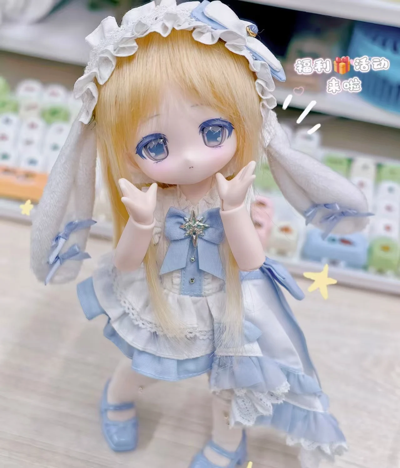 Фото Новая электронная кукла-питомец BJD 1/6 Original Come4free Bunny Dream Box Mystery Box, шарнирная подвижная кукла, сменная кукла, Blind Box, украшение №2