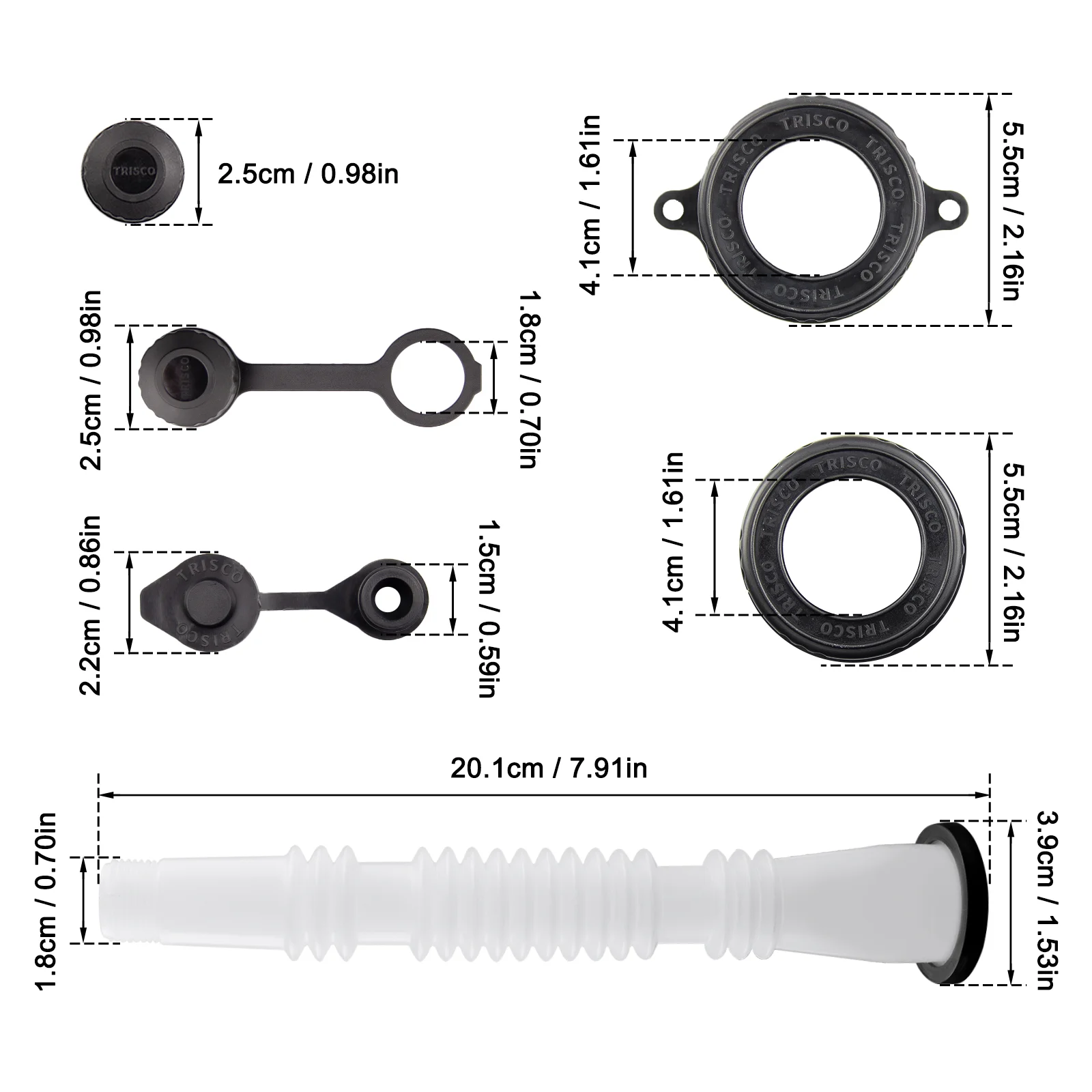 6 шт. универсальные сменные насадки для газовых банок