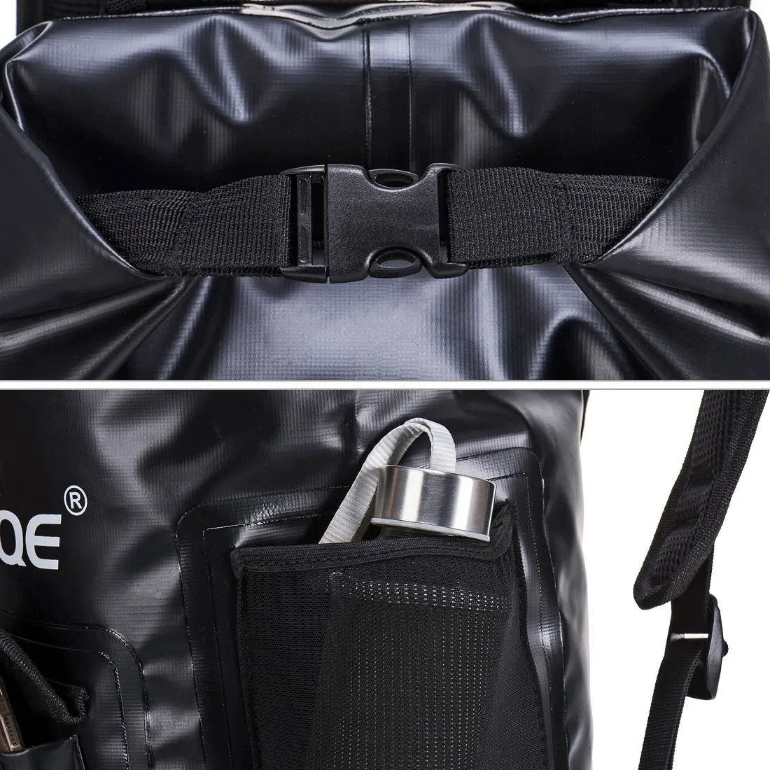 22L Outdoor Waterproof Dry Bag Camouflage Backpack Storage Pack Foldable Beach Swimming Rafting Kayaking River Trekking Bag