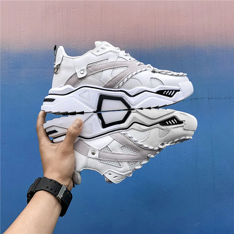 

Spring and Autumn New Men's Father Shoes Korean Fashion Non-slip Wear Resistant Student Sports Shoe Outdoor Leisure Shoes