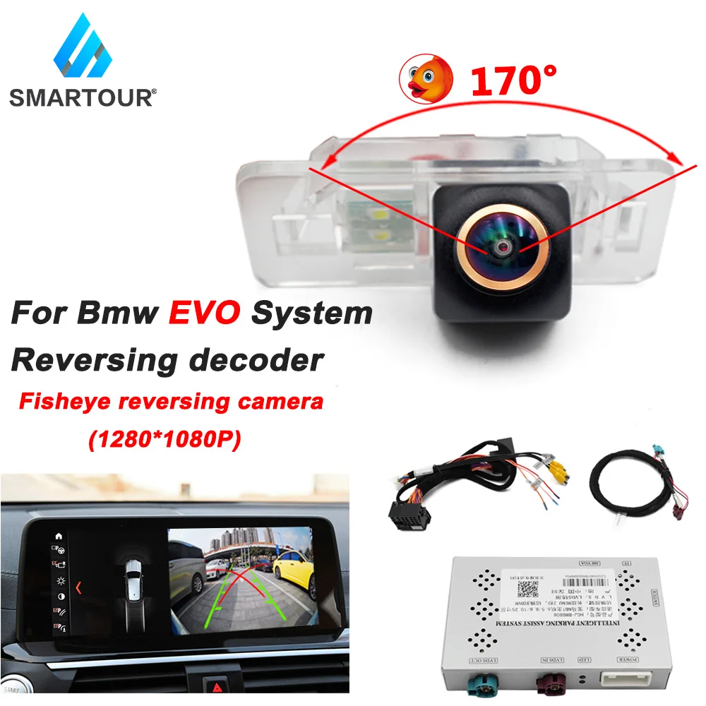 

Reverse Camera Interface EVO System For BMW F15 F16 F20 F22 F23 F25 F26 F30 F36 F48 Rear View 360 Camera Interface Retrofit