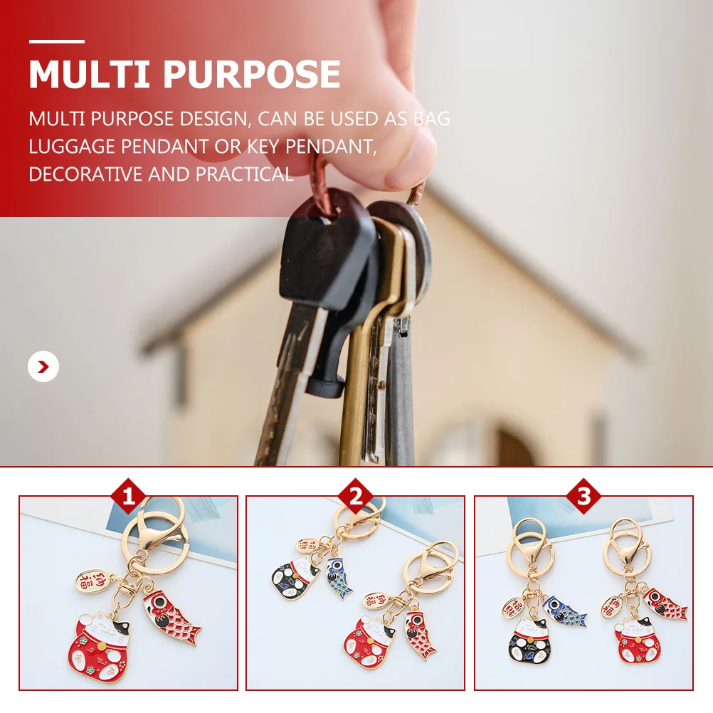 2 шт. брелок для ключей автомобильный кулон цепочка в японском стиле украшение