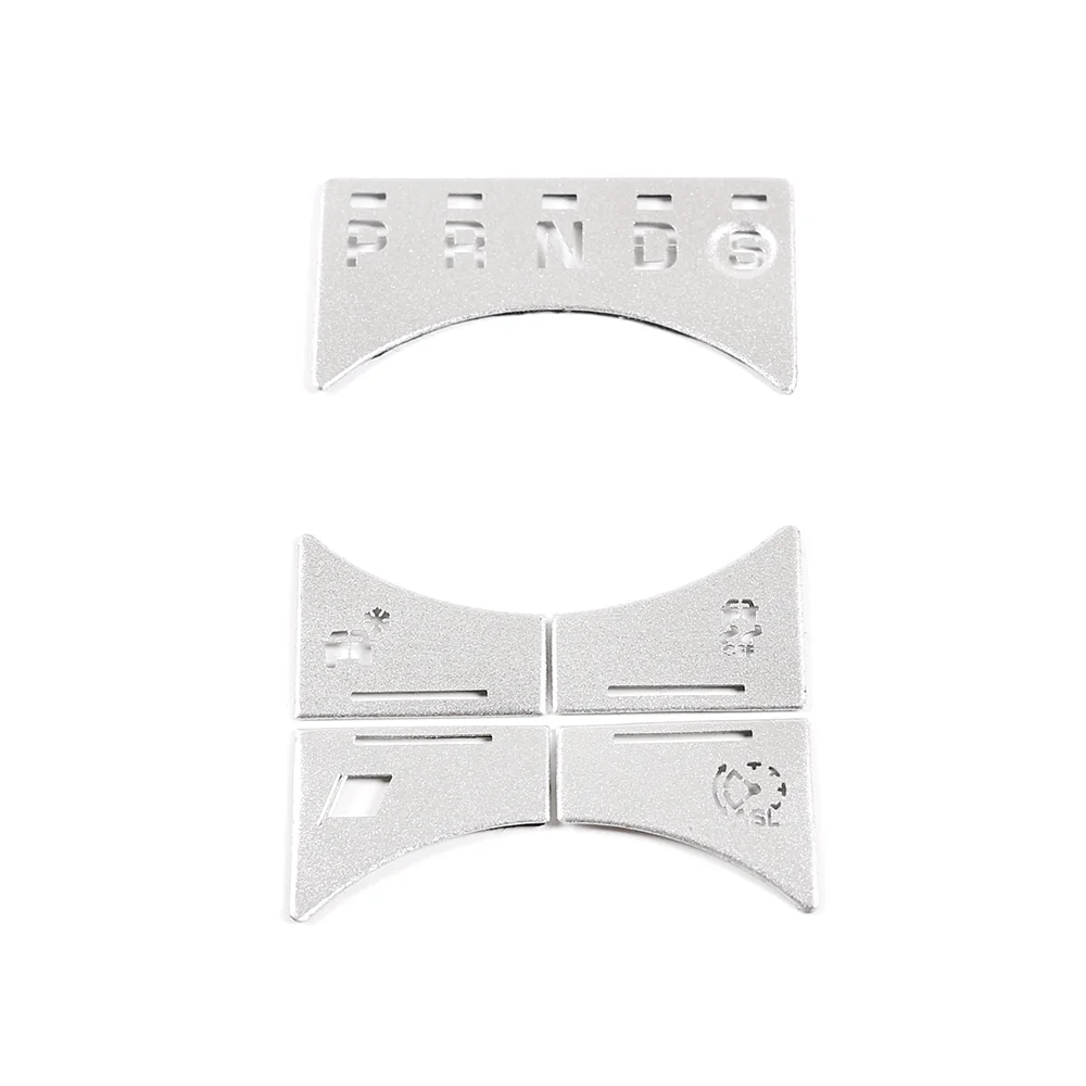 

Car Central Control Gear Shift Panel Buttons Covers Stickers Trim for Jaguar XJ 2010-2019(B)