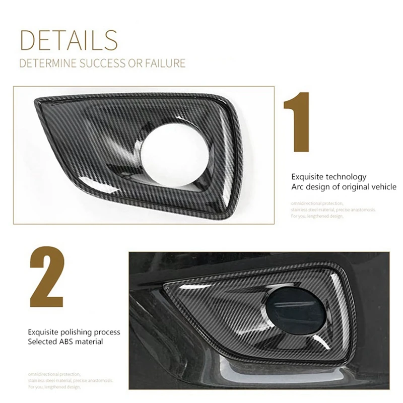 2 комплекта автомобильных аксессуаров: 1 комплект передних противотуманных фар