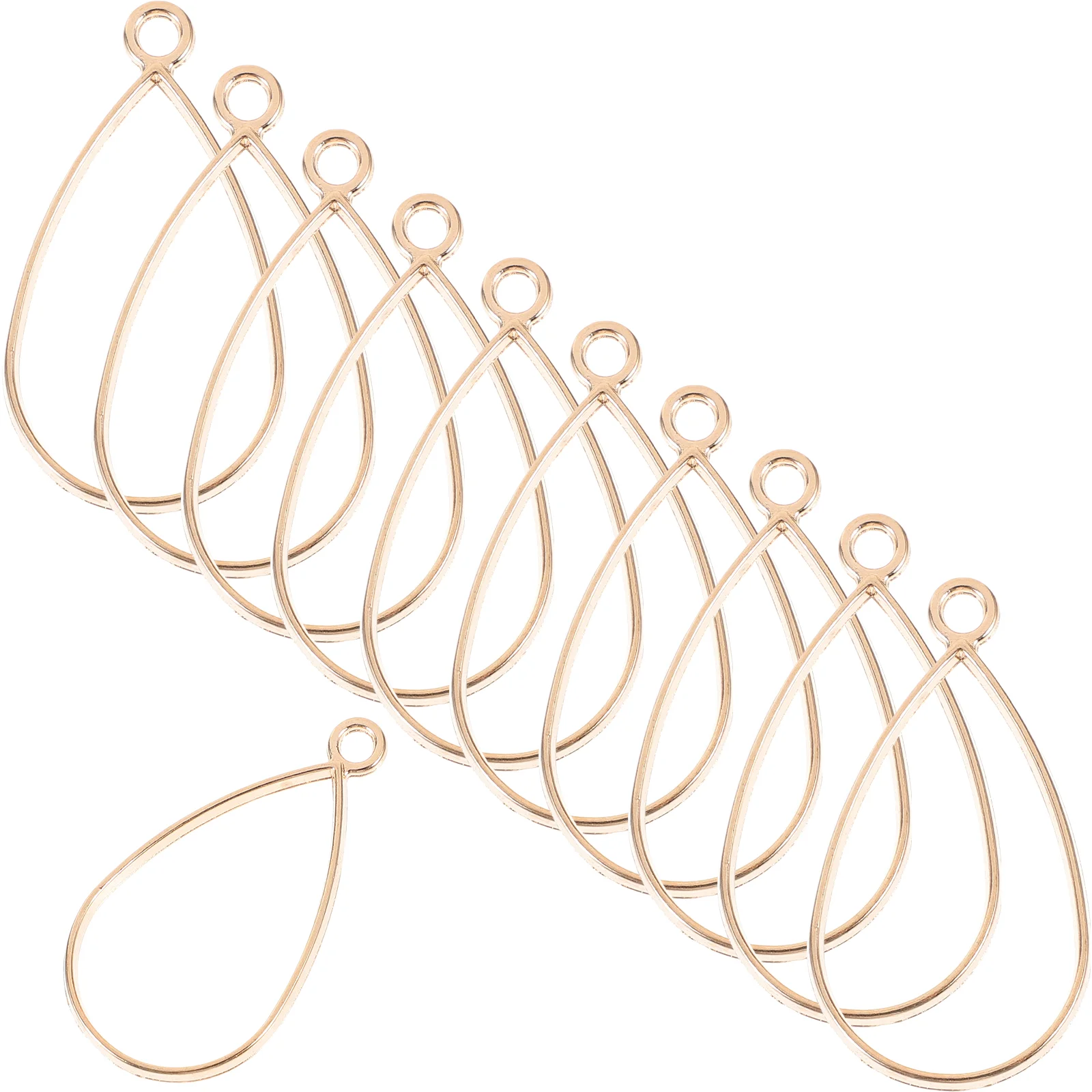 50 шт. рамки из эпоксидной смолы для изготовления ювелирных изделий подвеска в