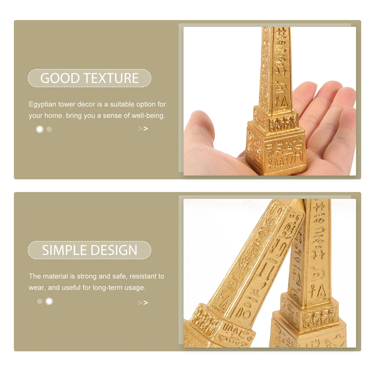2 шт. ориентиры в Древнем Египте статуя египетской башни настольный орнамент