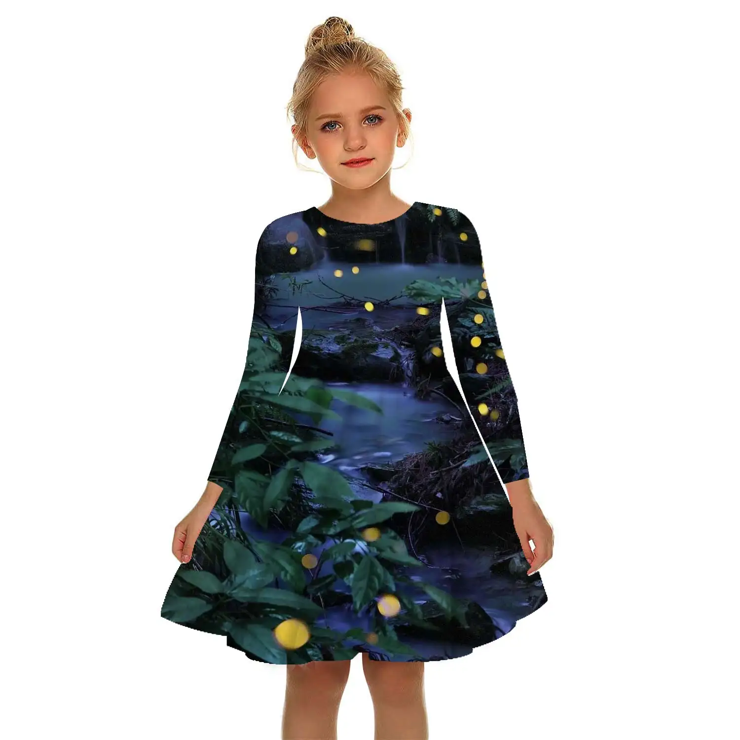 Женское летнее платье с цветочным принтом без рукавов |