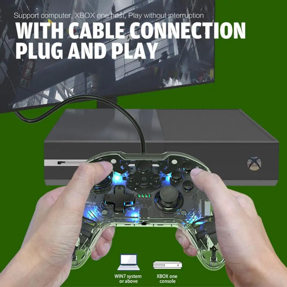 

Проводной геймпад для консоли Xbox Series S, джойстик с двойной вибрацией, геймпад для видеоигр, геймпад для XBOX ONE/Slim