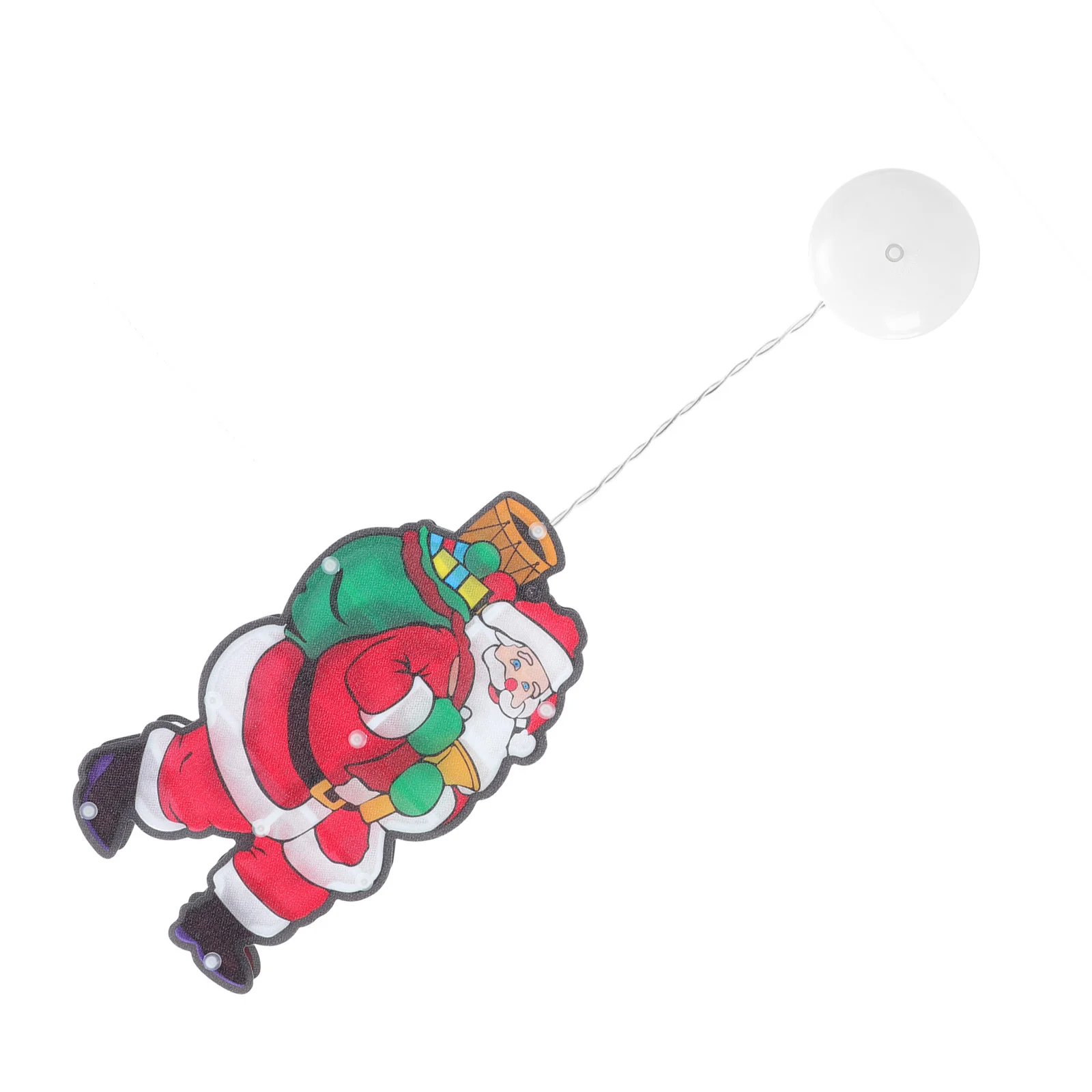 

Light Lights Window Christmas Santa Claus Sucker Suctiondecoration Hanging Cup Leddecorations Showcase Pendant Fairy