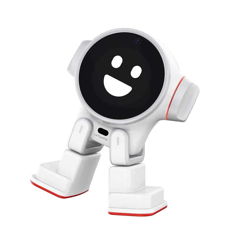 Новый белый робот Rux интеллектуальный с искусственным интеллектом и