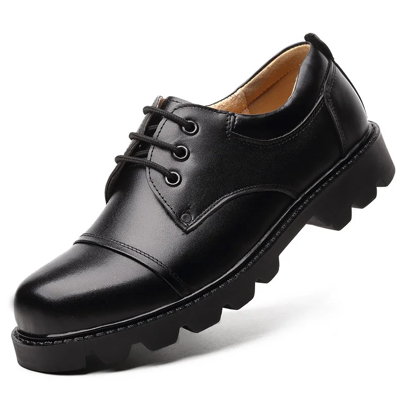 

Mens Shoes Oxford Summer Real Leather Men Business Casual Big Scalp Cowhide Sets Dad Shoes Non-slip Elastic Resistant Shoes Men