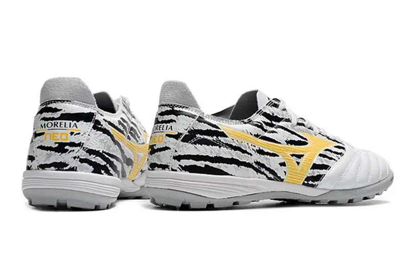 Authentic Mizuno Creation MORELIA NEO III PRO AS Men's Shoes Sneakers Mizuno Outdoor Sports Shoes White/Yellow Size Eur 40-45