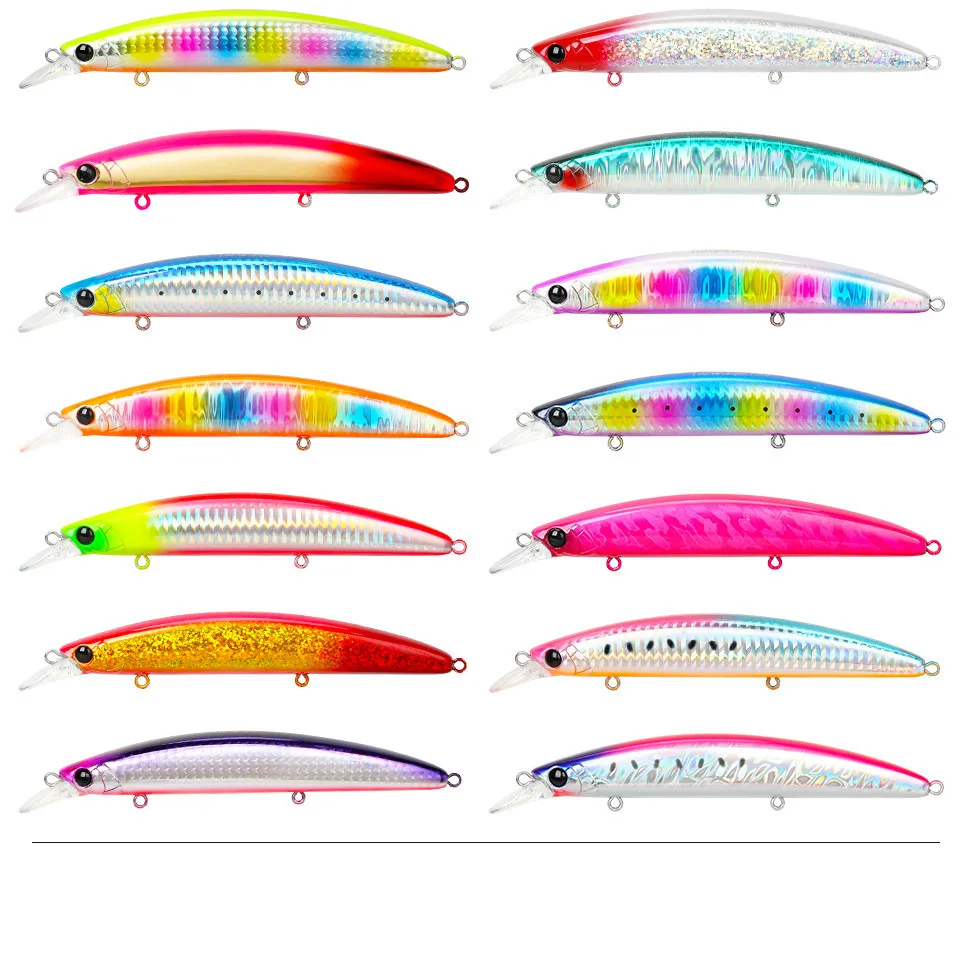 Плавающая рыболовная приманка в форме гольяна 130 мм 23 г профессиональные