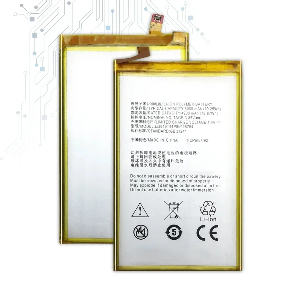 Аккумулятор для ZTE Blade A2 Plus BV0730 A2Plus/Blade A610 5000 мАч LI3949T44P8H 945754 Замена с трек-кодом