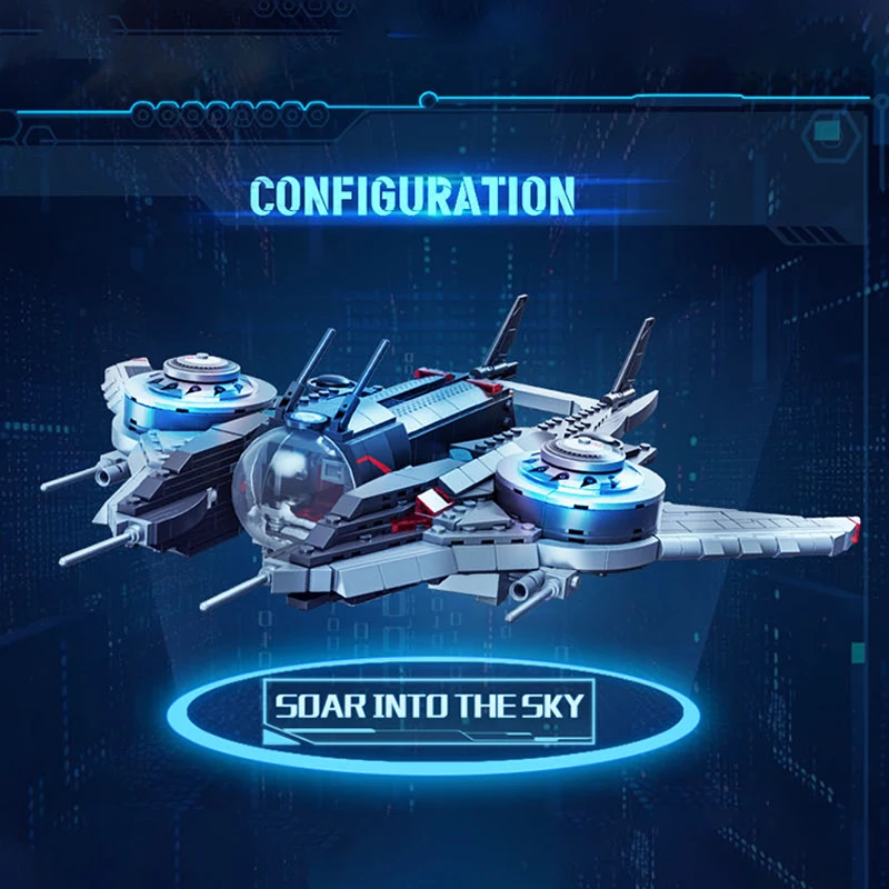 Звездный корабль строительные блоки наука сделай сам креативный звездный