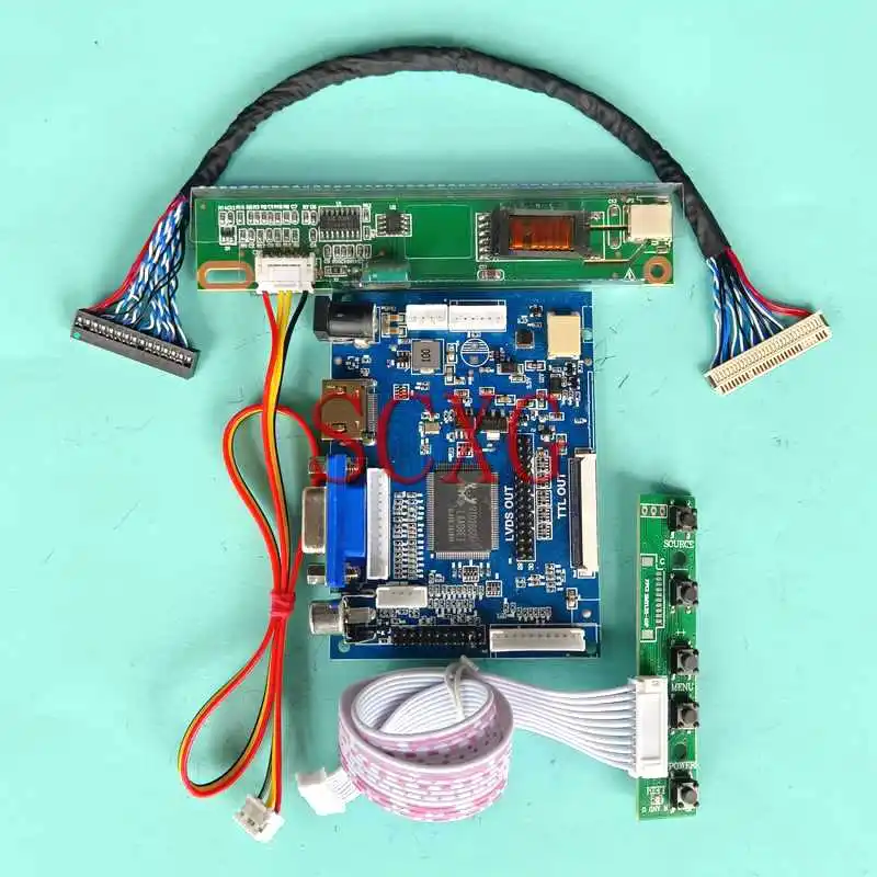 

LED LCD Monitor Matrix Controller Board Fit LQ154K1LA1C LQ154K1LB1B 30 Pin LVDS 1280*800 15.4" 1CCFL HDMI-Compatible AV VGA Kit