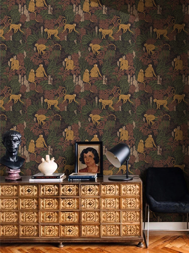 Обои beibehang с изображением американских тропических джунглей животных обои из