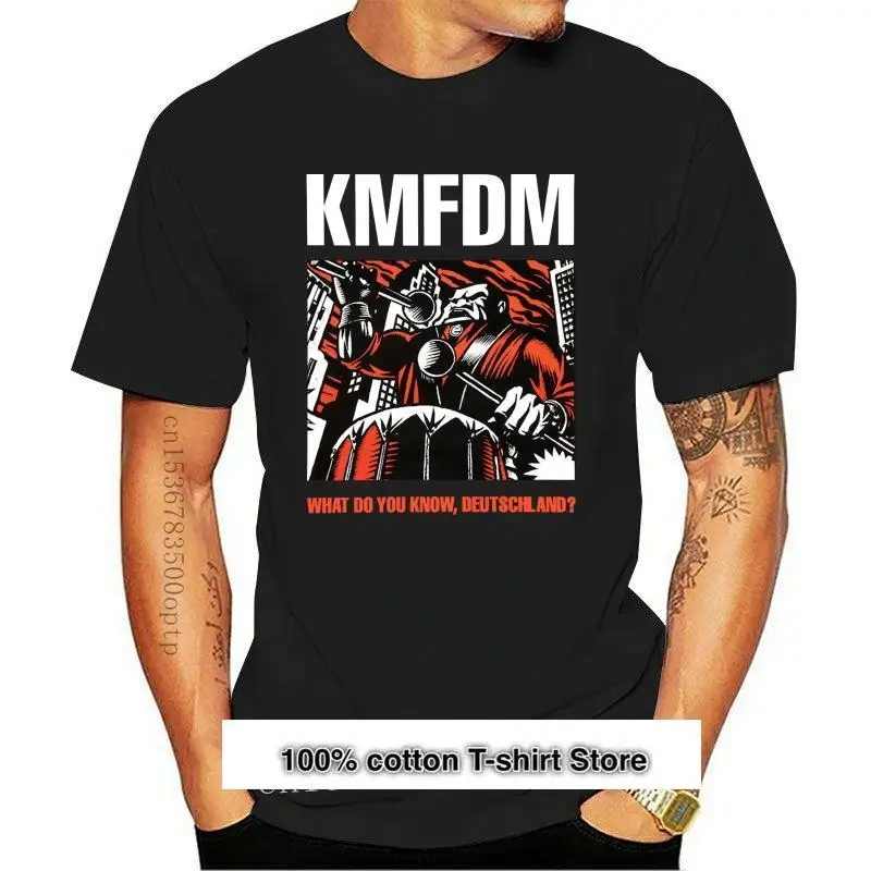 

Camiseta de manga corta para hombre, camisa con diseño personalizado, We Are Kmfdm, Industrial frontal, 242, 2021
