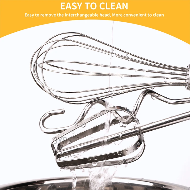 Kitchen Stainless Steel Egg Beater Stirrer Baking kitchen accessories Cream Butter Whisk Mixer Suitable For Electric Drill images - 6