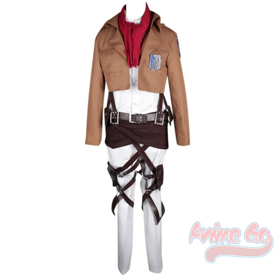 

Attack on Titan Shingeki no Kyojin Mikasa Ackermann Recon Corps Cosplay Costume mp001140