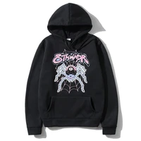spider web graphic print hoodie streetwear sp5der 555555 angel number hoodies regular men women hop hop cotton hoody sweatshirt