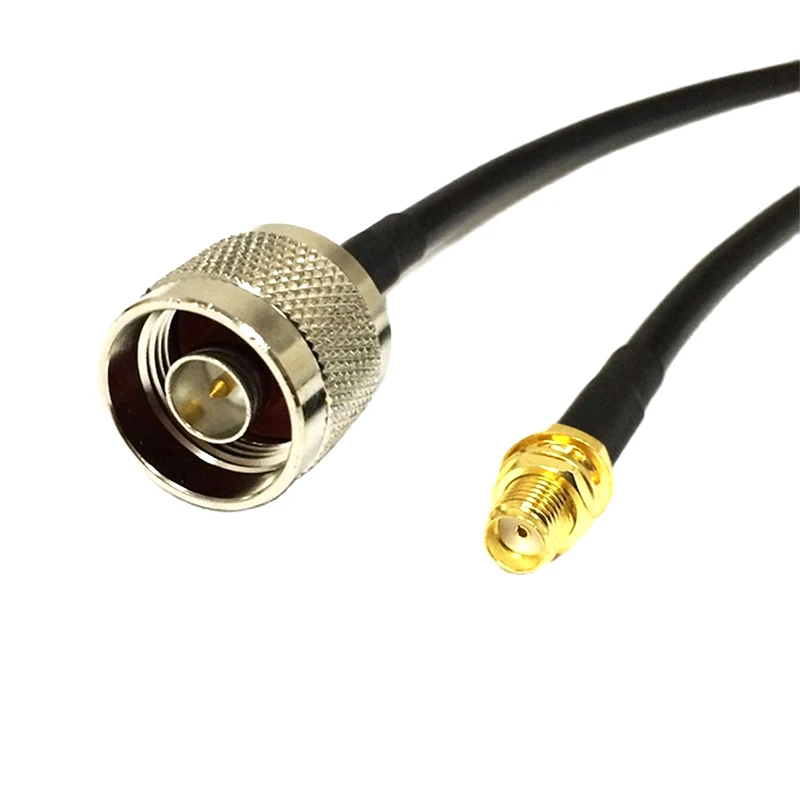 

WIFI Antenna Extension Cable SMA Female Nut /RP SMA Jack Switch N Type Male Plug Pigtail Adapter RG58 50cm/100cm Wholesale NEW
