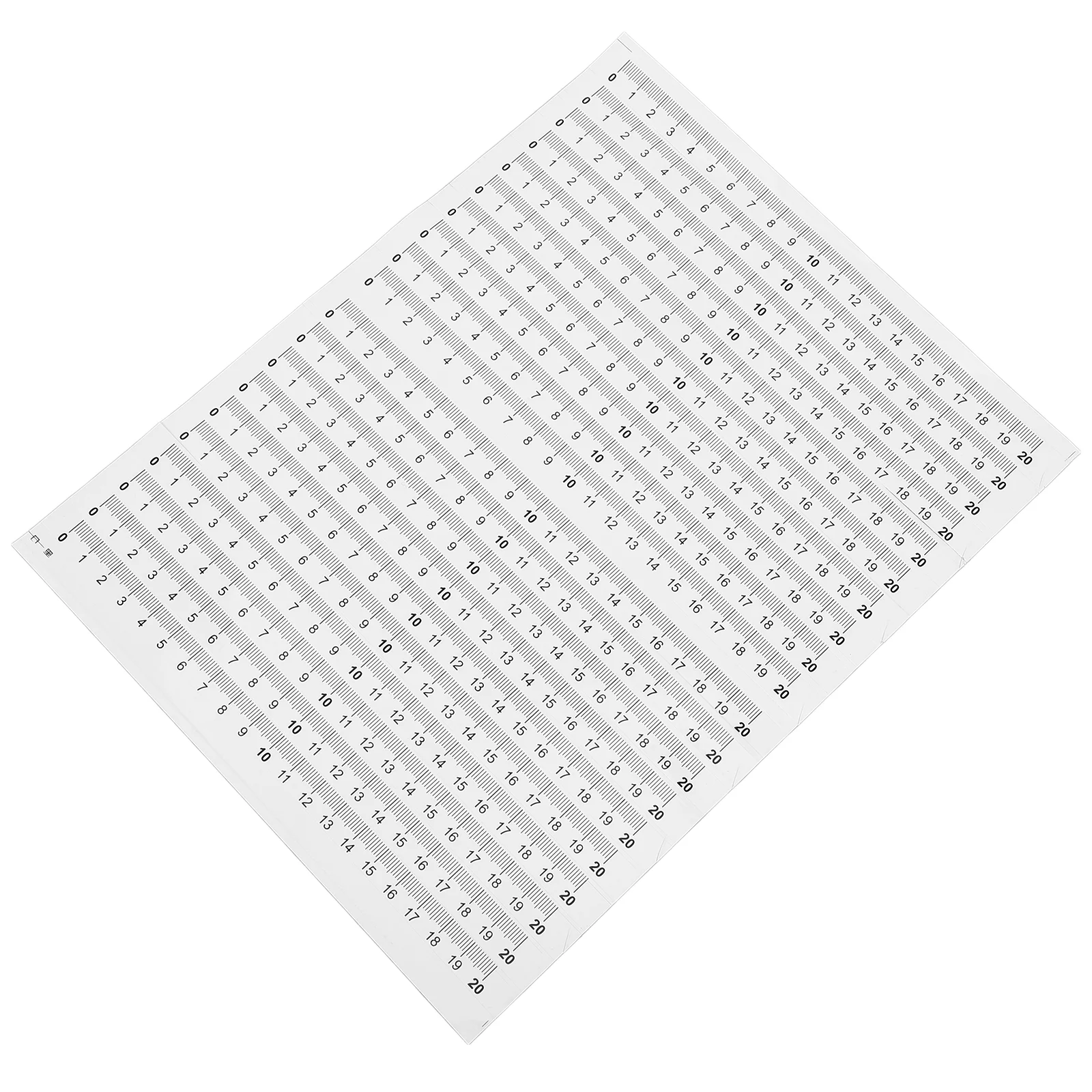 20 шт. наклейка в масштабе линейка клейкая лента измерительная метрическая мера