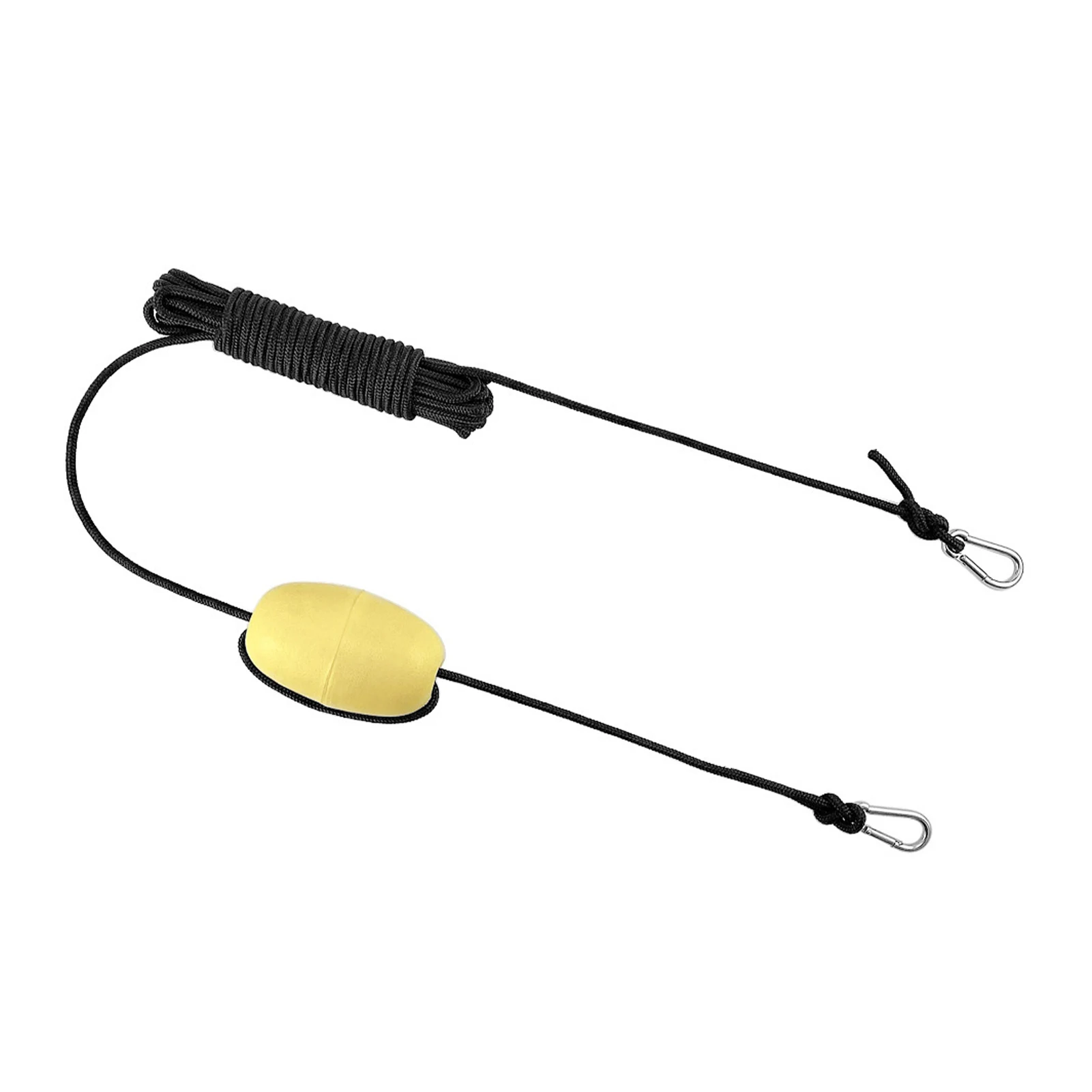 

30ft Drift Anchor Tow Rope Water Sports Kayak Accessory Buoy Ball For Fishing Outdoor Portable With Hook Durable Marine Boat