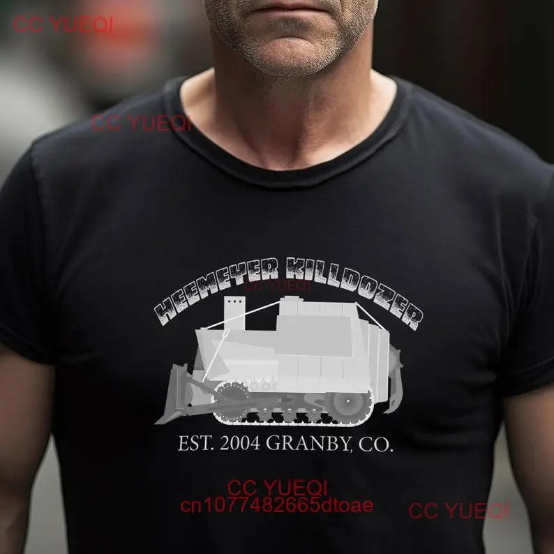 LEOSOXS Мужская футболка из хлопка Heemeyer Killdozer