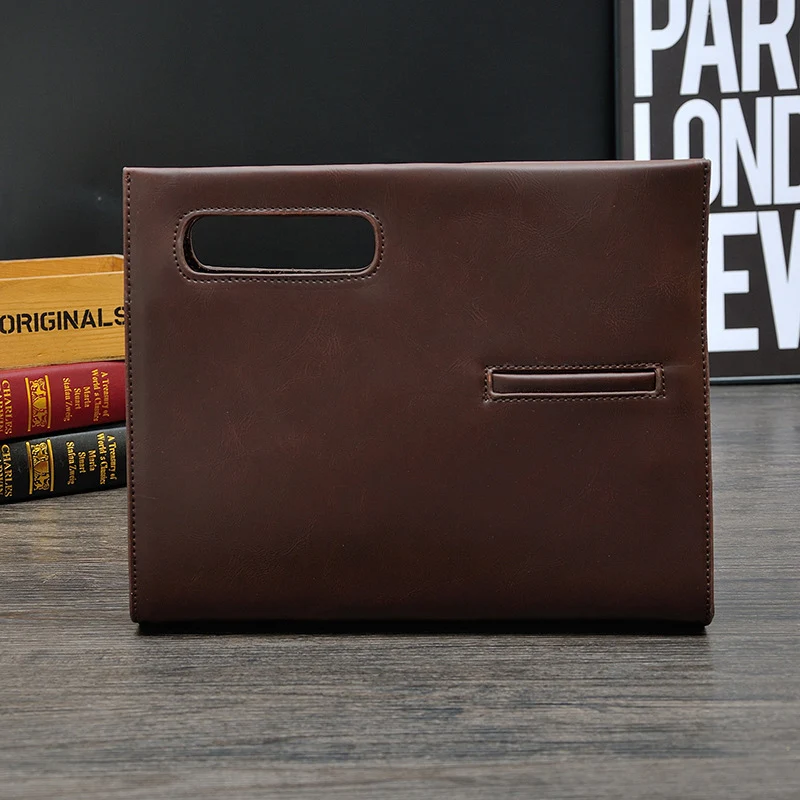 

Purse Men Large Casual Crazy Hand Clutch Clutch Bags Envelope 2021 Man Business Bags Leather Brand Horse Capacity Male Design