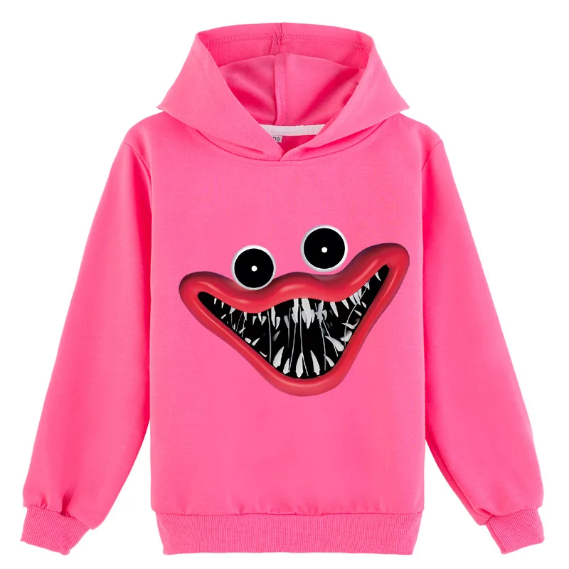 

2022 Spring Autumn Kids Poppy Playtime Hoodie Harajuku Children Huggy Wuggy Sweatshirt Boys Fall Clothes for Toddler Girls Coats
