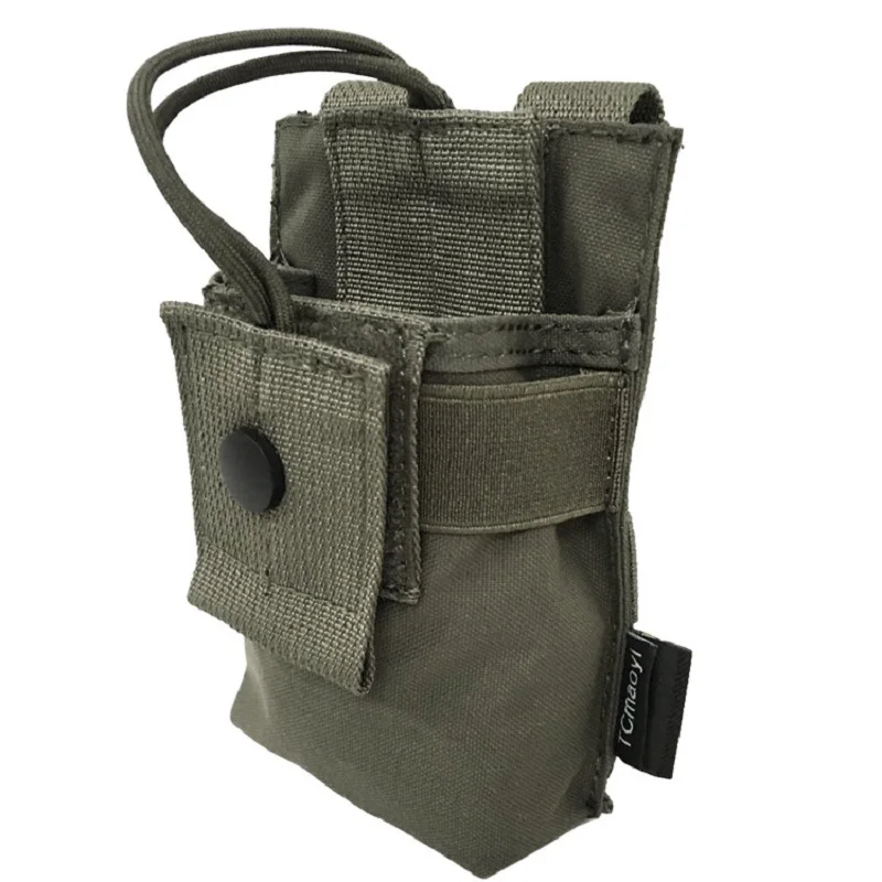 Military Sports Airsoft Tactical Vest Belt Sundry Bag Interphone Bag Imported Cordura Fabric TC0040