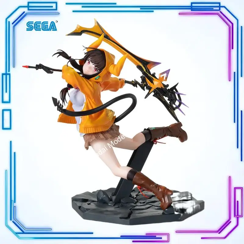Фото В наличии Оригинальная фигурка SEGA Heaven Burns Red Асакура Карен Luminasta Guren Gekka No Killrazor, аниме-фигурка, гараж-кит, аниме-мультфильм №1