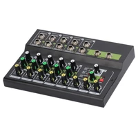 mini mixer helpful metal housing multifunctional 10 channels high clarity sound mixer for studio audio mixer mini mixer