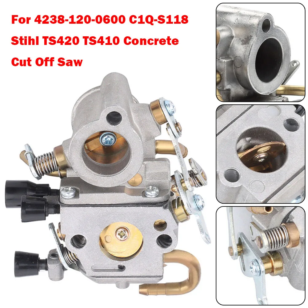 

Carburetor 4238-120-0600 For Zama C1Q-S118 For STIHL TS420 TS410 Concrete Cutting Cutquik Saw Garden Power Tool Accessories