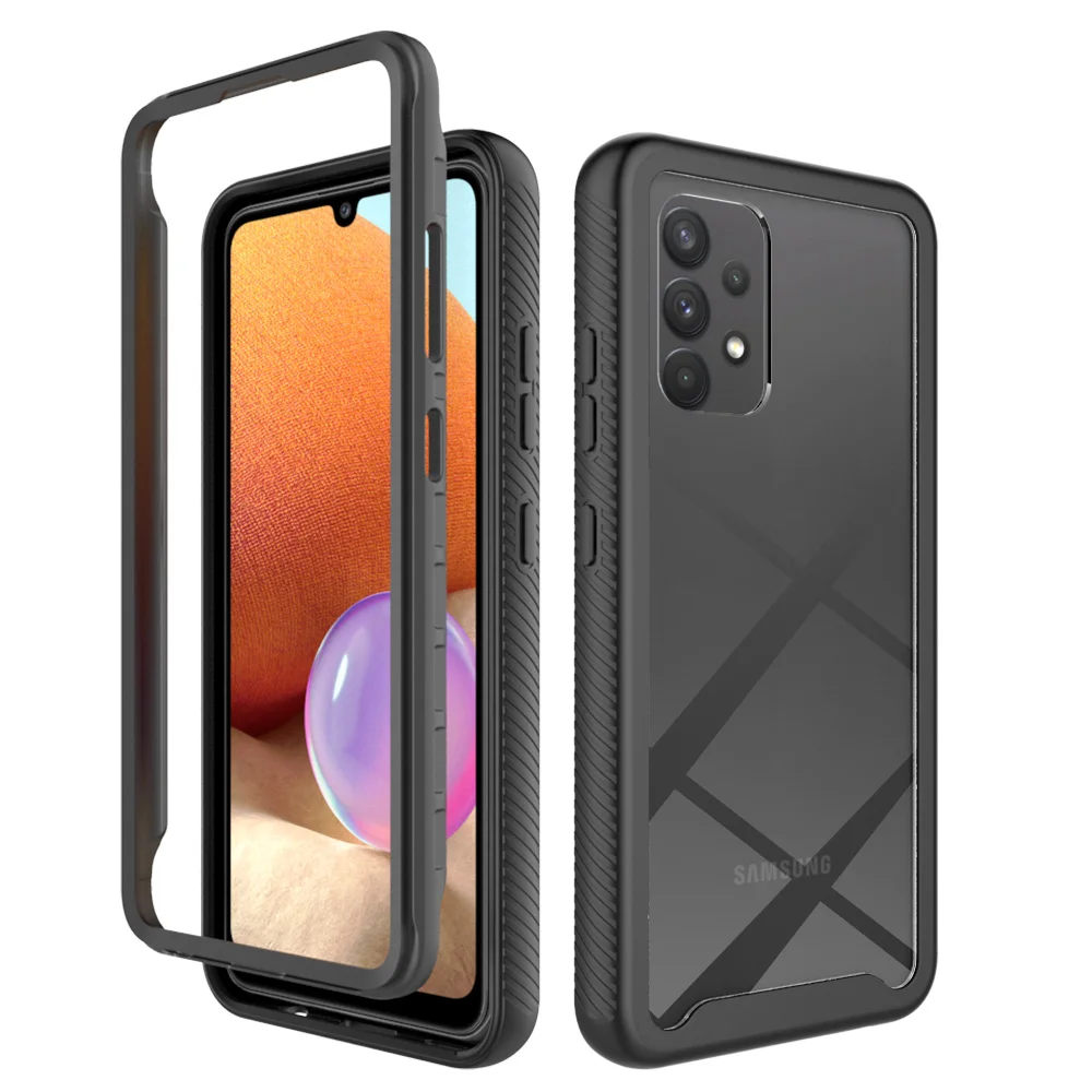 Гибридный Прочный бронированный противоударный чехол для Samsung Galaxy A12 A32 A42 A52 A72 A02 A21s A31 A41 A51 A71 M51 M31 A50s A70s, задняя крышка
