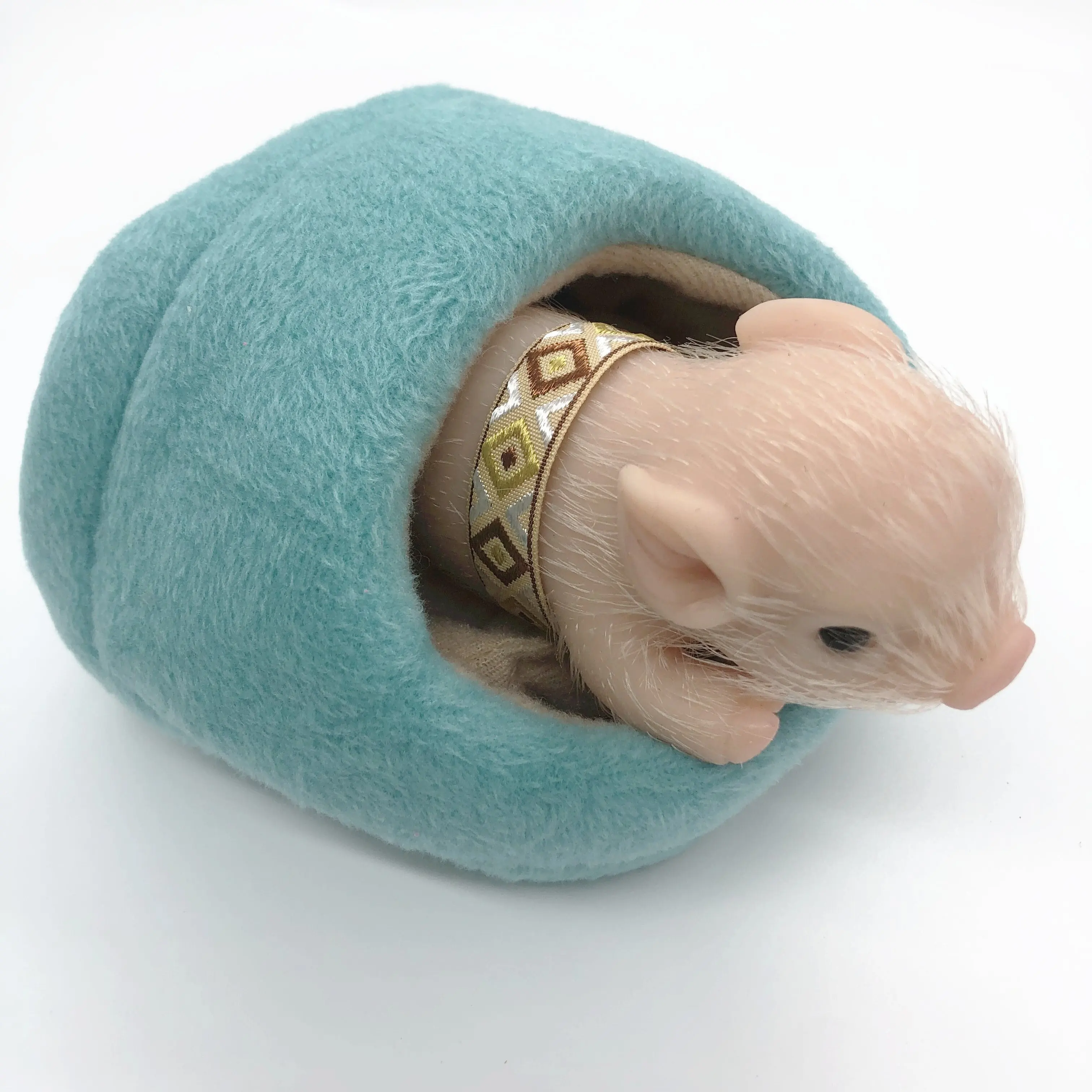 

5-дюймовая миниатюрная полностью силиконовая Мягкая Реалистичная кукла-поросенок, реалистичные окрашенные Новорожденные поросенки, Аксессуары для младенцев, украшение комнаты