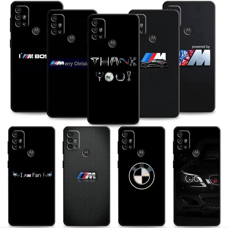BMW Fans Art Phone Case for MOTO G60 G30 G22 G52 G51 G71 G200 Edge 20 30 One Fusion Silicone Soft Cover