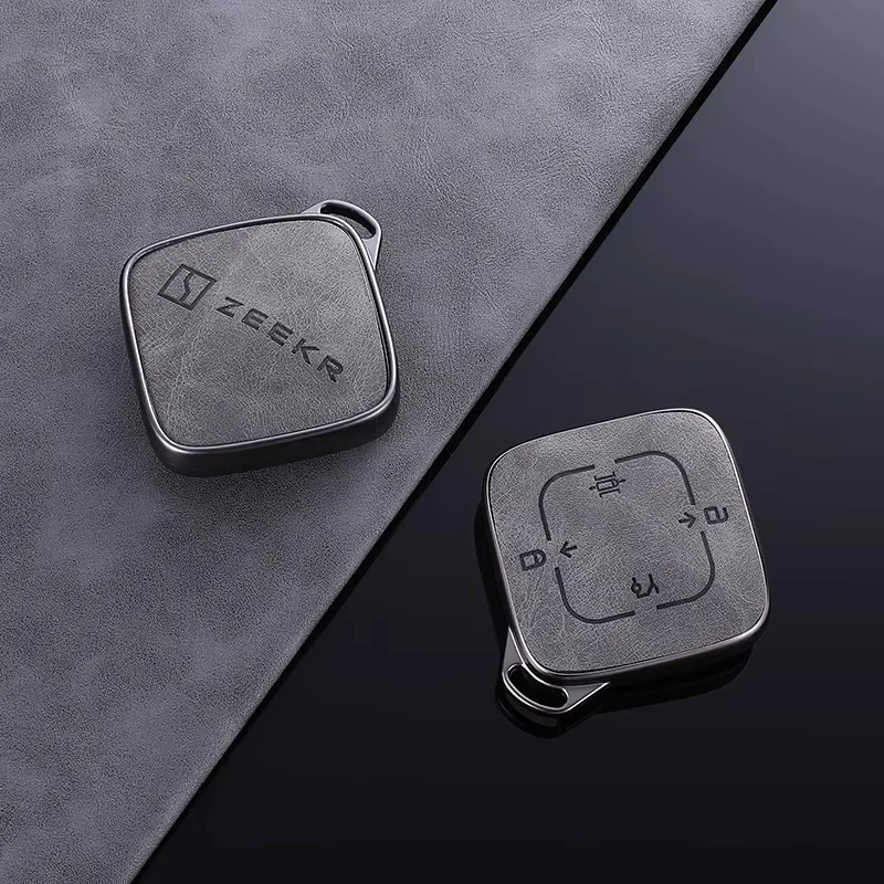 

Портативный чехол для ключей для ZEEKR 001 ZEEKR X 2023 2024, чехол для дистанционного ключа автомобиля, держатель для брелока, защитный чехол, брелок для ключей, аксессуары