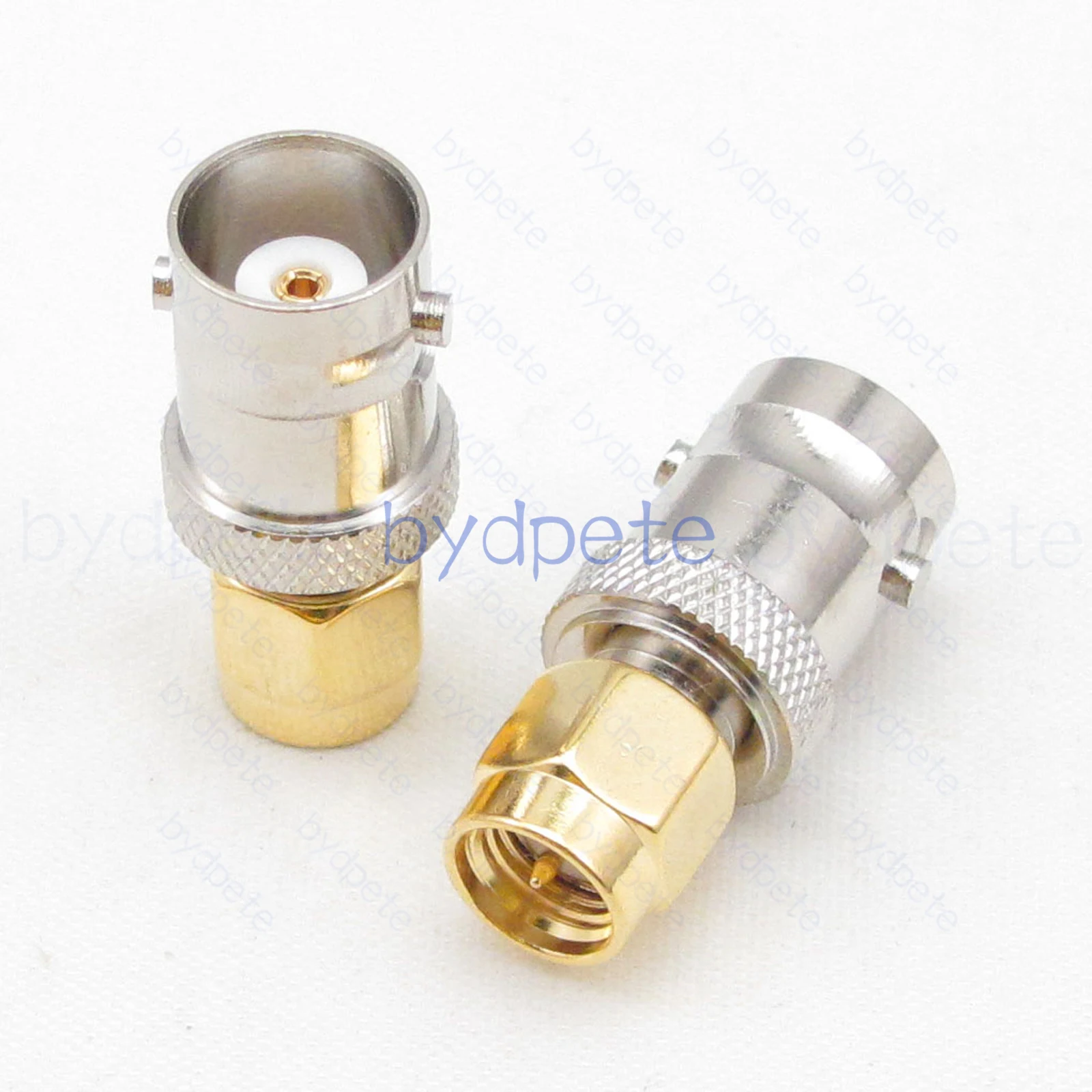 

2pcs SMA Male Plug to BNC Female Jack Straight RF Connetor Adapter Tanger