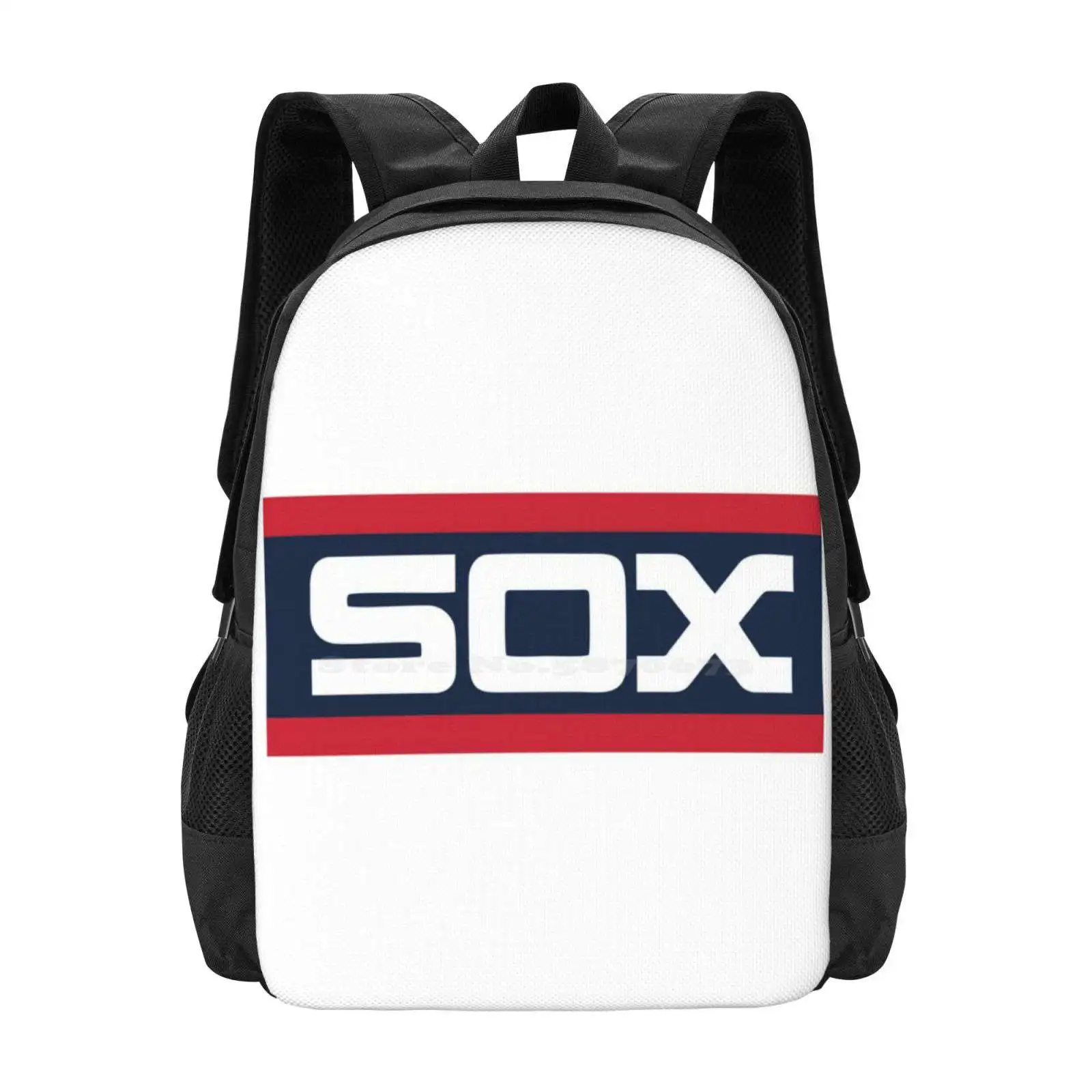 

Sox Hot Sale Backpack Fashion Bags White Sox Baseball