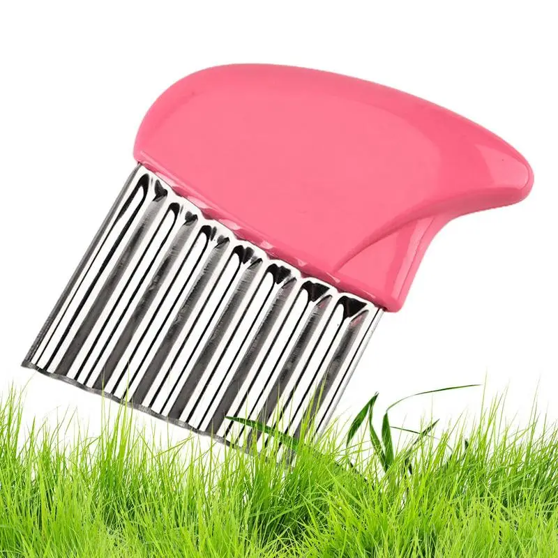 

Crevice Weeder Stainless Steel Weeder Brush Comfortable To Hold Weed Cleaning Supplies For Front Yards Courtyards Gardens