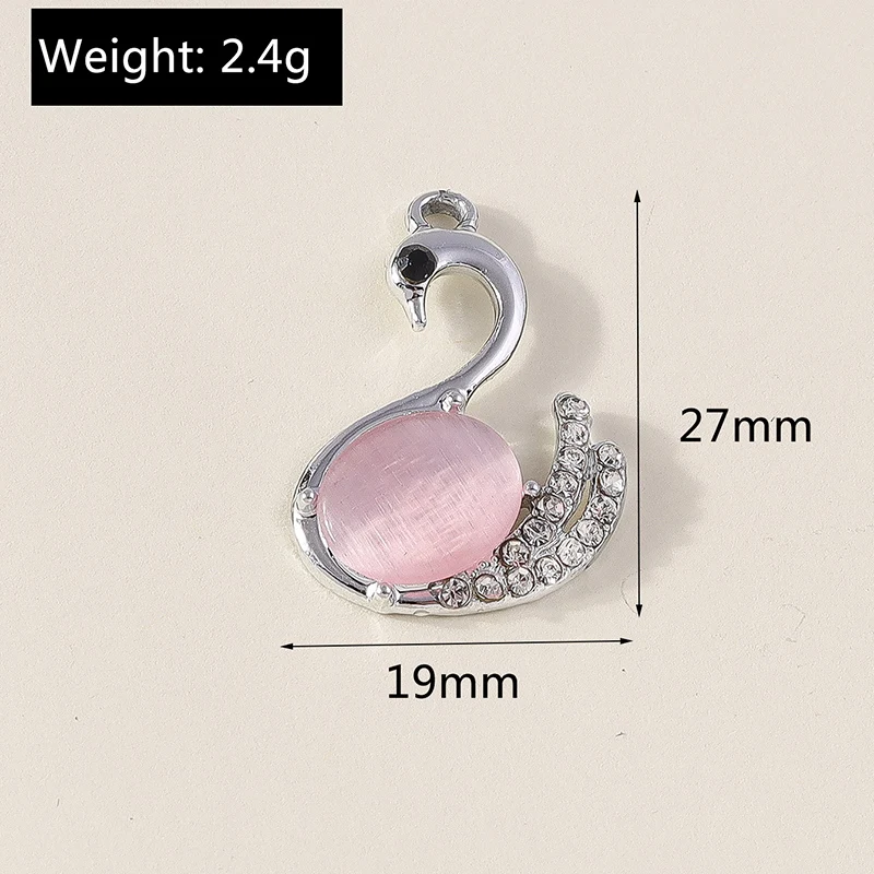 10 шт. подвески для браслета с опалом