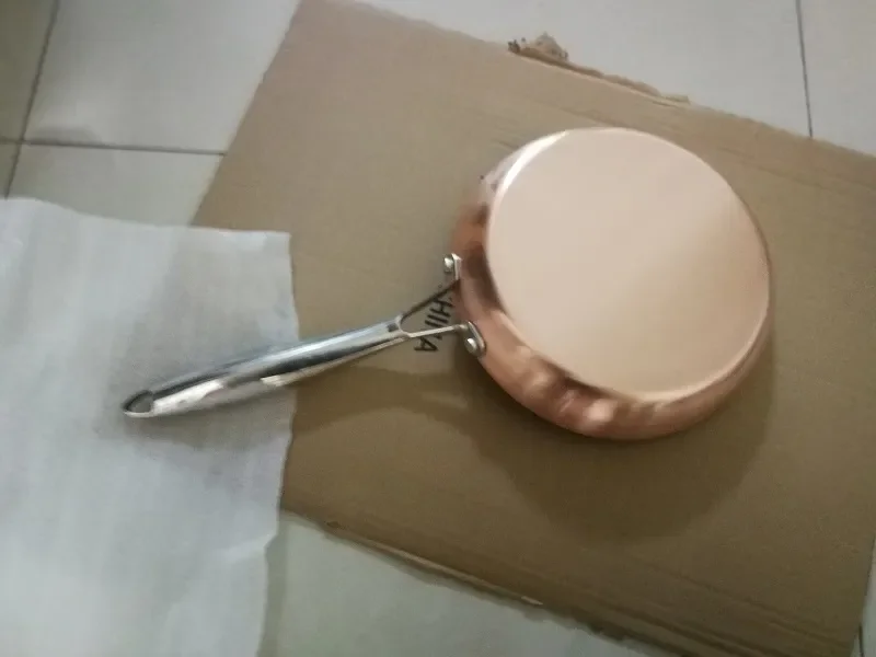 

NEW Copper brass frying pan Mini Steak frying pan good quality