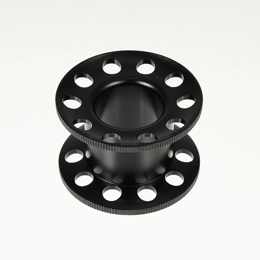 

Катушка для воды, компактная легкая прочная катушка из алюминиевого сплава, для подводного плавания, маленький размер, черный цвет