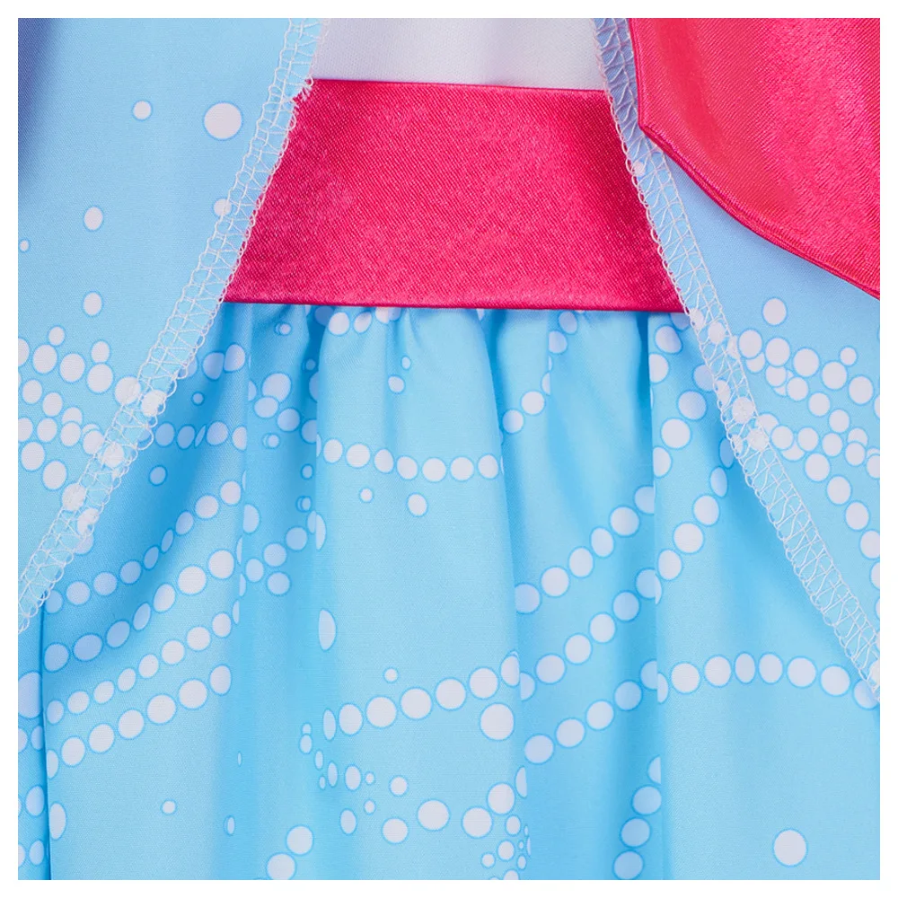 Хэллоуин Золушка Фея Крестная Мать Косплей Костюм Девушки Женщины Голубые