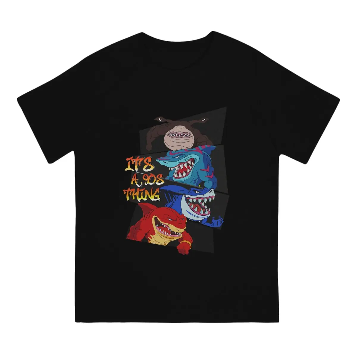 

Street Sharks Jab Animated Man TShirt It's A 90s Thing Essential Distinctive T Shirt Original Sweatshirts New Trend