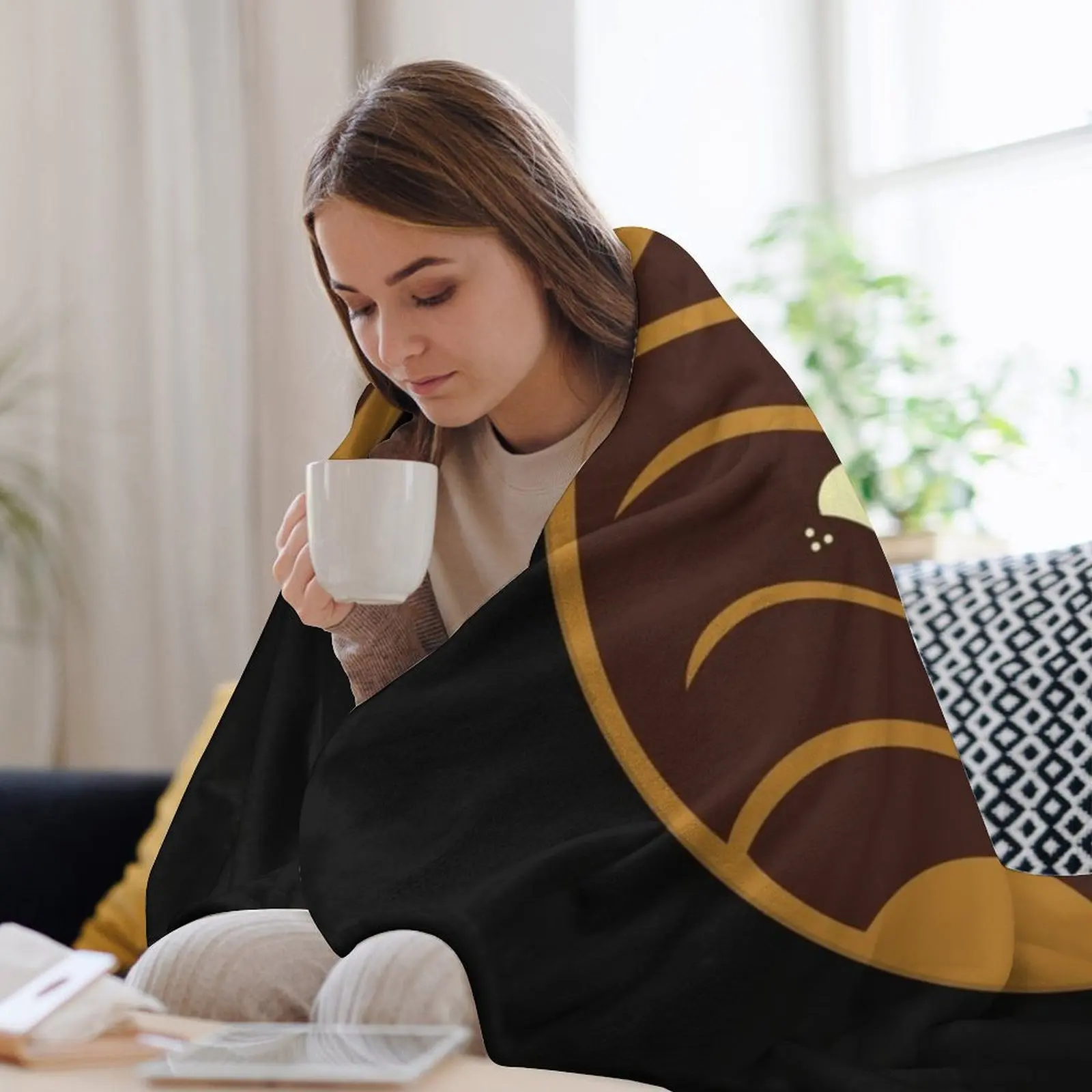 Шоколадное одеяло Concha Pan Dulce (мексиканский сладкий хлеб) Идеи подарков на День